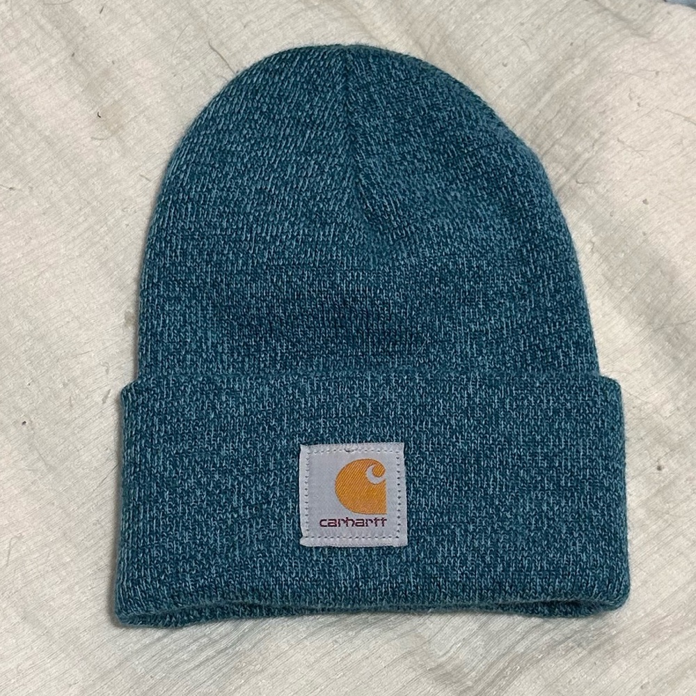 *SOLD* teal carhartt hat